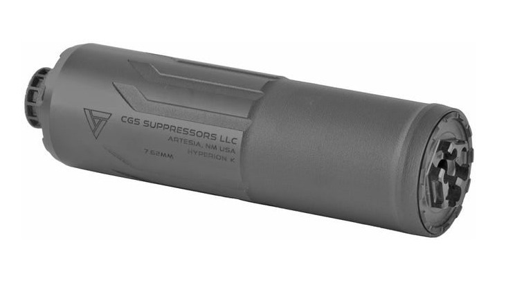 CHAOS GEAR SUPPLY, HYPERION, SUPPRESSOR, 7.62MM, 6.3