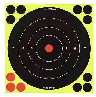 BIRCHWOOD CASEY SHOOT-N-C 8" 6 PACK