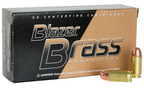 CCI BLAZER BRASS 45ACP 230GR FMJ 50