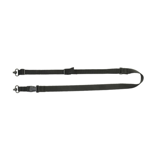 TAC SHIELD 2-POINT QD SLING BLACK 1.25" NON PADDED