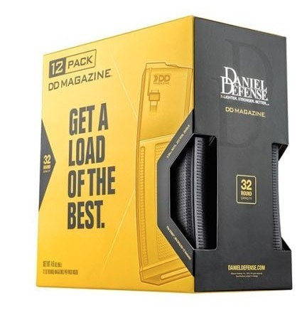 DANIEL DEFENSE MAGAZINE 12PACK 32RD - BLACK