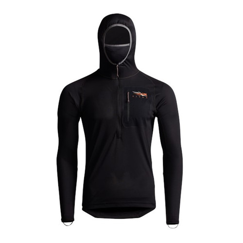 SITKA CORE LIGHTWEIGHT HOODY - BLACK