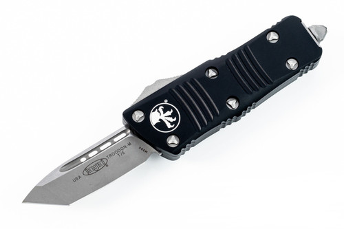 MICROTECH UTX-85 T/E BLACK TACTICAL F/S 233-3T