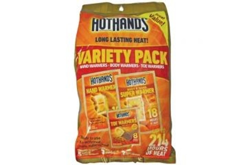 HOT HANDS VARIETY PACK 21 WARMERS