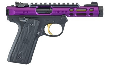 RUGER MK4 22/45 LT 22LR PURPLE/GOLD