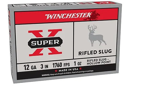 WIN 12GA 1OZ Super-X 3" Slug 5RD