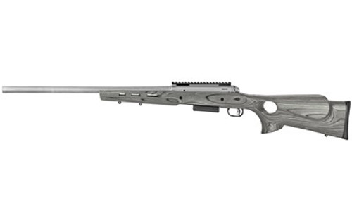 SAVAGE MODEL 220 THUMBHOLE 20GA SLUG GUN - GRAY LAMINATE/STAINLESS STEEL