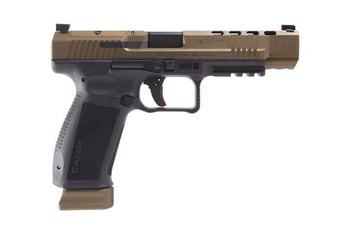 CANIK METE SFX  9MM 20+1RD 5.2" OPTICS READY - BLACK AND BRONZE