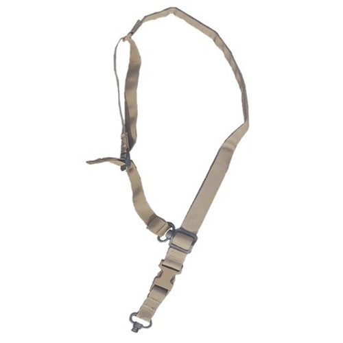 TAC SHIELD WARRIOR 2 IN 1 SLING COYOTE/PADDED W QD PUSH BUTTON