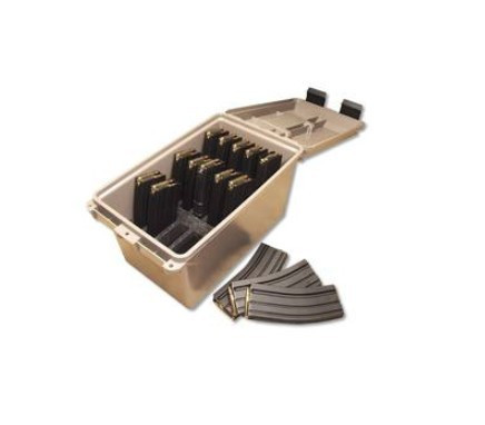 MTM TACTICAL MAGAZINE CAN HOLDS 15 30RD MAGAZINES
