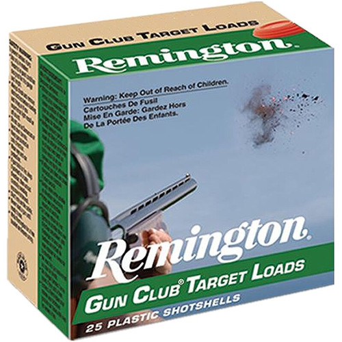 REMNGTON GUN CLUB TARGET LOADS 20GA 7.5 SHOT 2.75" 25 ROUNDS