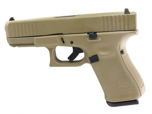 GLOCK 19 GEN 5 MOS 9MM 15+1 OPTICS READY FDE