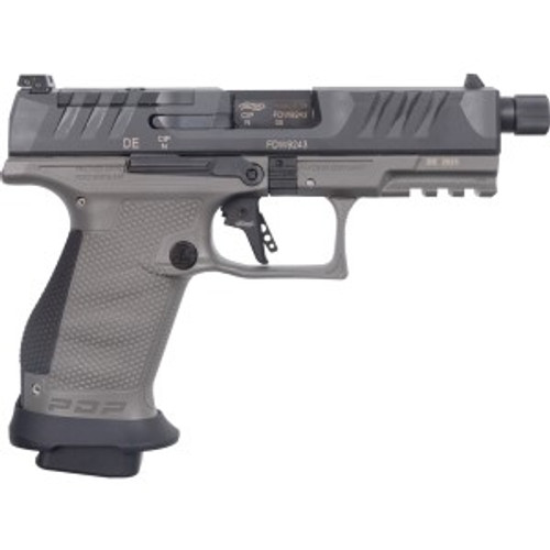Walther PDP Pro Compact 9mm 4.6" 15rd Optic Ready Black/Tungsten Gray