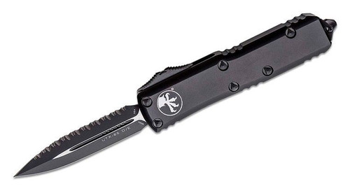 MICROTECH UTX-85 DOUBLE EDGE TACTICAL FULL SERRATED