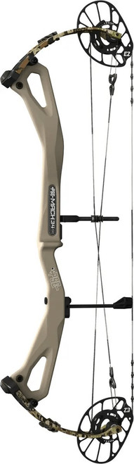 PSE CARB MACH34, 34",330FPS, CHARCOAL/ELEVATED II, DRAW WEIGHT 50,60,70,80LBS