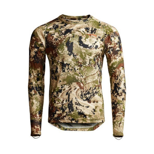 SITKA CORE MERINO CREW LONGSLEEVE - OPTIFADE SUBALPINE (MED)