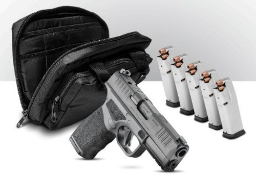 SPRINGFIELD HELLCAT PRO 9MM 3.7" OSP BLACK GEAR UP PISTOL PACKAGE