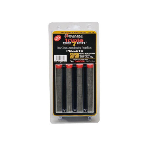 HODGDON T7BP5050 TRIPLE SEVEN MUZZLELOADING PELLETS 50CAL 50GR 24-PELLET CARD