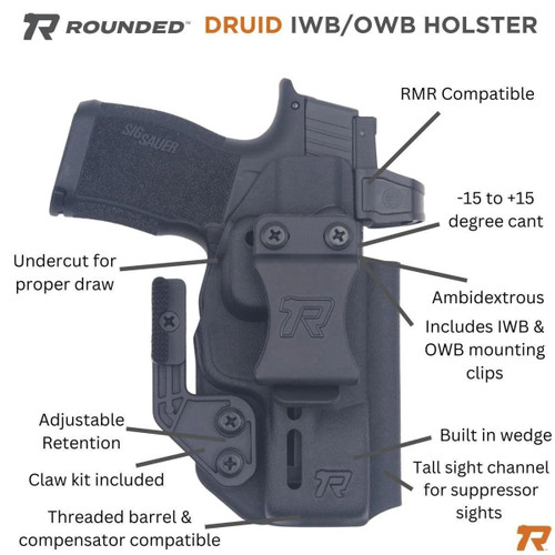 DRUID IWB/OWB KYDEX P365/P365XL