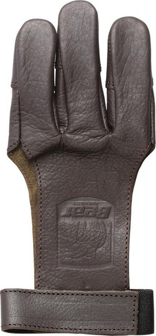 BEAR MED. LEATHER, 3 FINGER SHOOTING GLOVE