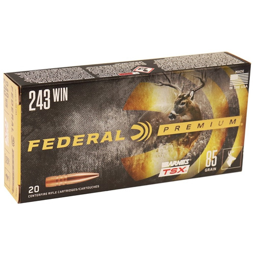 FEDERAL 243 WIN, 85 GR BARNES TSX