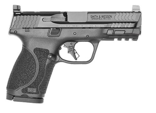 SMITH & WESSON M&P 2.0 COMPACT 9MM 4" NO THUMB SAFETY OPTICS CUT BLACK