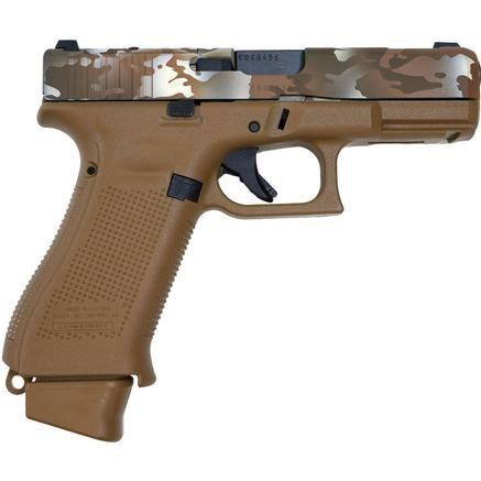 GLOCK 19X MOS 9MM OPTICS CUT BROWN MULTICAM 1-17 2-19 ROUND