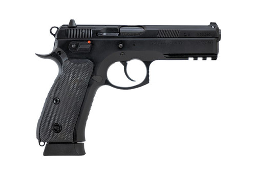 CZ 75 SP-01 9MM 4.6" BLACK 19RD STEEL FRAME