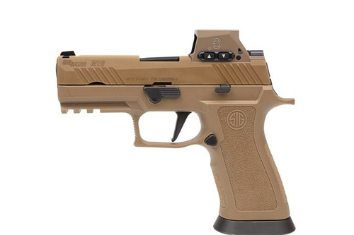 SIG M18 X SERIES CARRY 9MM COYOTE WITH ROMEO-M17 OPTIC