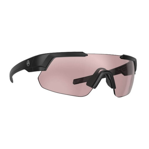 MAGPUL DEFIANT EYEWEAR ROSE LENS BLACK FRAME NON POLARIZED NO MIRROR