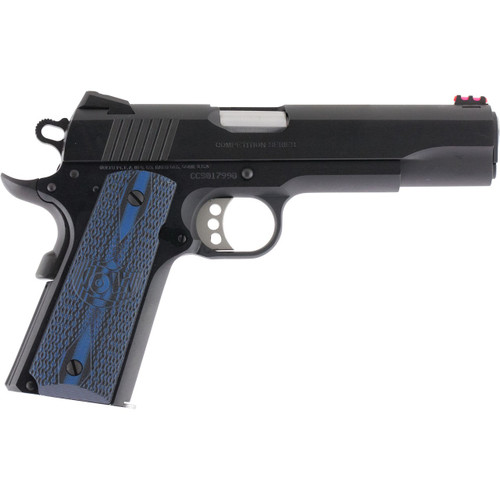 COL GOVERNMENT COMPETITION SERIES 5" 45ACP BLUED FINISH