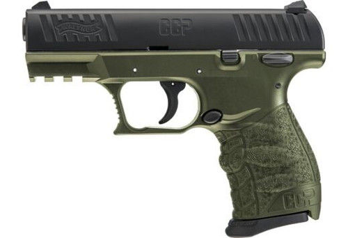 WALTHER CCP M2 MILITARY GREEN / BLACK 9MM 8 ROUNDS