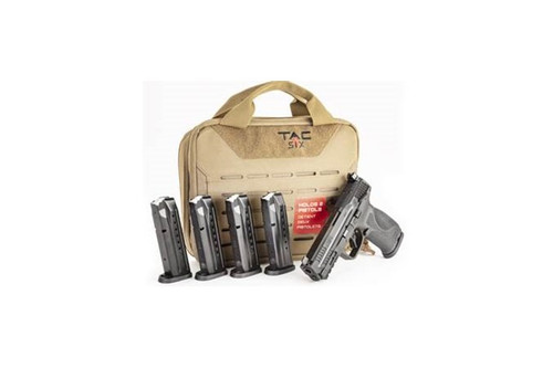 SMITH&WESSON M&P 9 M2.0 TAC PACK 9MM 4.25" 17+1 OPTICS READY TS 5 MAGS BLACK