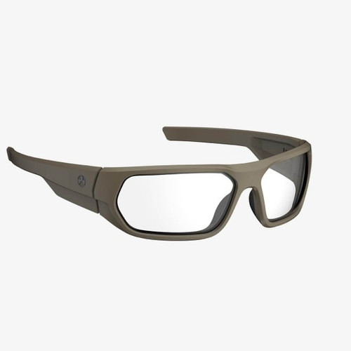 MAGPUL RADIUS EYEWEAR NON POLARIZED CLEAR LENS NO MIRROR FDE FRAME