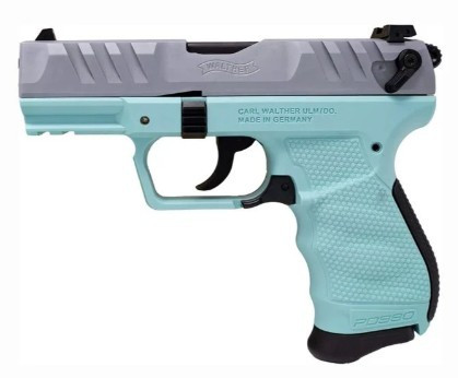 WALTHER PD380 ANGEL BLUE 380 ACP 3.7" BARREL 9 ROUNDS