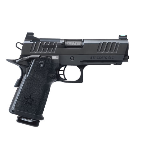 STACCATO C 4.0 OPTIC READY ALUMINUM FRAME 9MM FULL SIZE GRIP