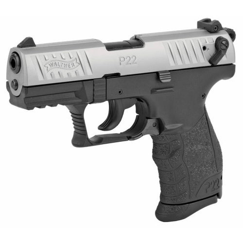 WALTHER P22Q 22LR 3.4" NICKEL 10RD Freedom Outdoors WALTHER P22Q 22LR 3.4" NICKEL 10RD Freedom Outdoors