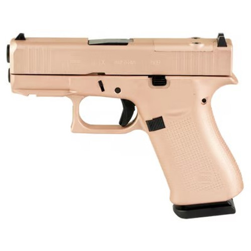 GLOCK 43X 9MM 10 ROUNDS ROSE GOLD WITH FRONT RAIL Freedom Outdoors