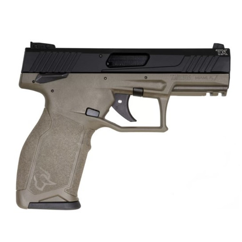 TAURUS TX22 22LR 22 ROUNDS OD GREEN/ BLACK