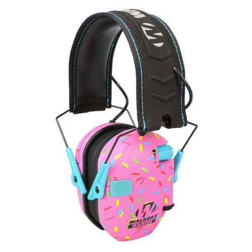 WALKER'S SLIM ELECTRONIC MUFFS SPRINKLES PINK