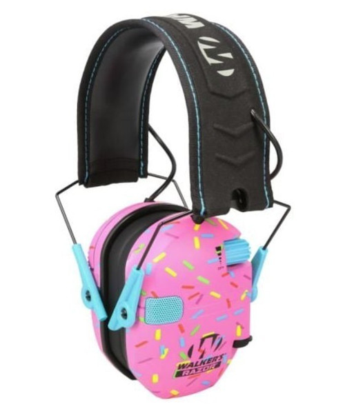 WALKER'S SLIM ELECTRONIC MUFFS SPRINKLES PINK