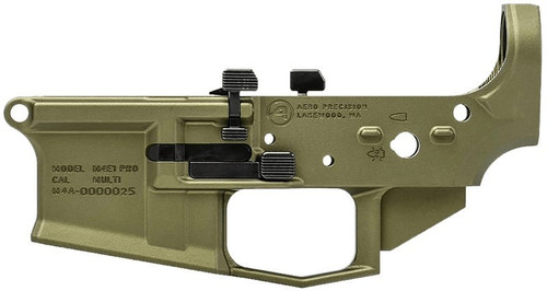 AERO PRECISION M4E1 PRO STRIPPED LOWER RECEIVER ODG ANODIZED