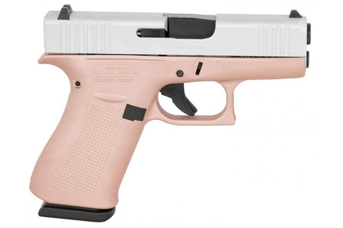 Glock 43X 9mm Sub-Compact Pistol with Rose Gold Finish