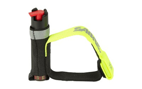 SABRE RUNNER PEPPER GEL WITH LED ADJUSTABLE REFLECTIVE HAND STRAP