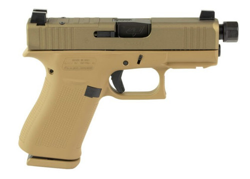 GLOCK 43X 9MM DEBO FLAT DARK EARTH 10RD