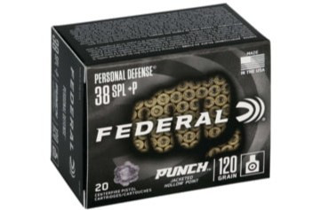 FED 38SPL PUNCH 120GR JHP 20