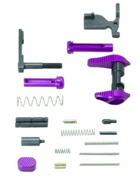TIMBER CREEK LOWER PARTS KIT - AR LPK PURPLE