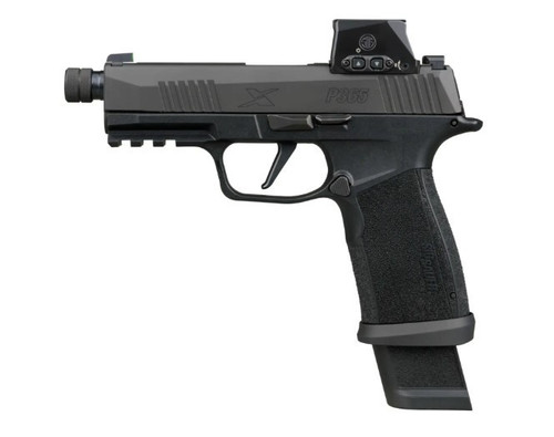 SIG SAUER P365 X-MACRO TACOPS 9MM WITH 21+1 CAPACITY, 4 MAGAZINES, ROMEO-X, TB