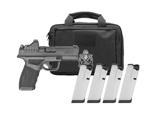 SPRINGFIELD ARMORY HELLCAT PRO OSP 15RD PAC 9MM 3.7", 4 MAGAZINES