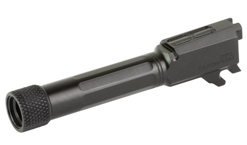 FAXON MATCH SERIES SIG P365 9MM THREADED BARREL, BLACK
